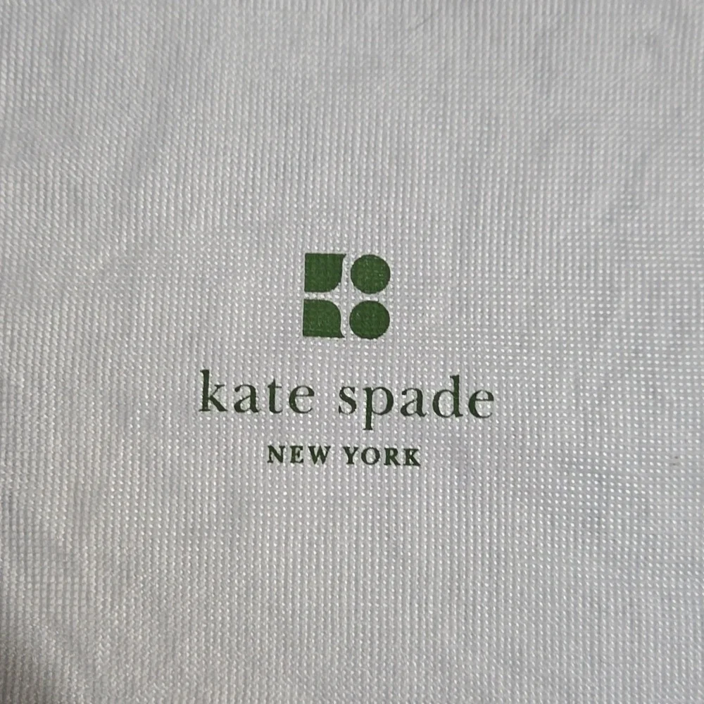 Kate Spade White Storage Bag 19 x 22.5 Inches